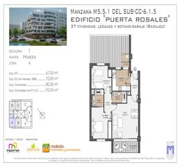 Apartament a Valdepasillas - La Paz - Huerta Rosales. Espectacular!! 2 dormitorios con patio, terraza, piscina comunit