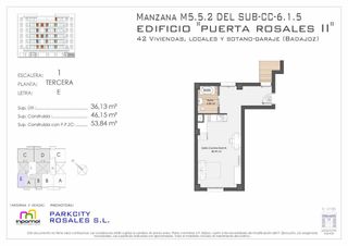 Estudio en Valdepasillas - La Paz - Huerta Rosales. Moderno estudio en distrito rosales, badajoz  tu nuevo hogar te