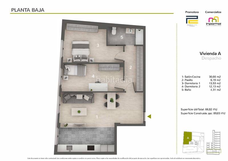 Foto 1d4446ad-781f-4b18-86b9-7e85f89b0912. Apartamento nueva promoción en la autopista, la estabas esperando!! en Badajoz