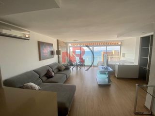 Attico  Av, mediterraneo. Ático amueblado con ascensor, parking, calefacción, aire acondic
