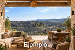 Casa adossada a Cervera del Maestre. Casa de pueblo en proyecto de restauración completa con vistas p