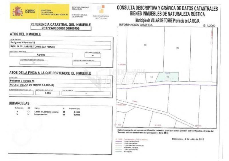 Foto 80e92174-2e6b-42d6-8979-1e72ac10e63e. Residential plot in Villar de Torre