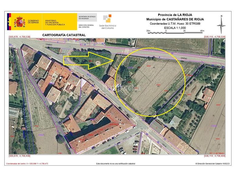 Foto 33ea299d-ec23-4a7a-8a44-fd9b702d2250. Wohngrundstück in calle miguel villanueva 53 in Castañares de Rioja