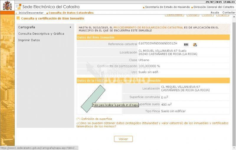 Foto 9e05e4ab-2c05-4740-ad65-7954ecf8d91b. Wohngrundstück in calle miguel villanueva 53 in Castañares de Rioja