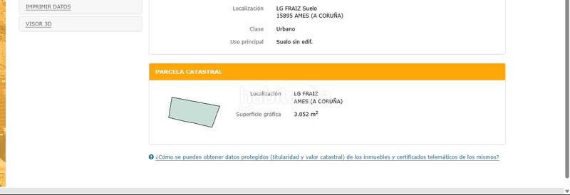 Foto aa31bc22-79a5-4404-a15f-6253efec3fd8. Terrain résidentiel dans O Milladoiro Ames