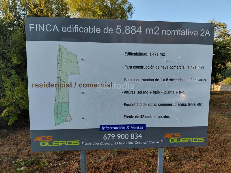 Foto e239ee96-7b4c-40ed-90e7-7cbf16b5d5fd. Terreno residenziale in avenida das mariñas 151 in Oleiros