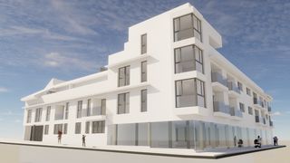 Gesch�ftsraum  Calle arroyo mina. Local en bruto. Neubau