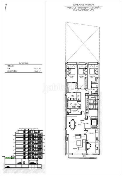 Foto 70651d04-c803-4ac6-8add-bbc4fb032a5b. Appartamento in paseo ronda 44 in Riazor - Visma Coruña (A)