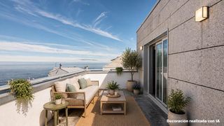 Attique à Jose garcia vazquez 4. Ático con terraza, vistas al mar, garaje y trastero en monte alt