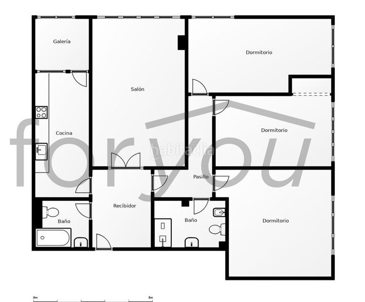 Foto 14d7cd88-4854-4781-ae22-a0dce657d566. Etagenwohnung mit heizung in Egia Donostia - San Sebastián