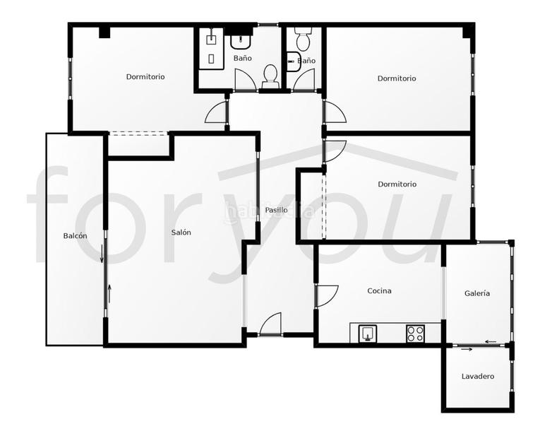 Foto 5b43cffb-c0dc-4914-8156-786b7f8be0b7. Pis amb calefacció aparcament a Intxaurrondo Donostia - San Sebastián