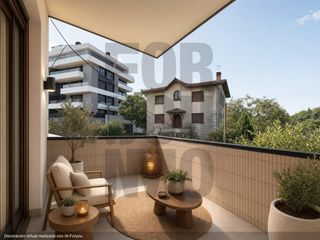 Piso  Paseo de zarategi. Tres habitaciones, terraza y vistas al mar en intxaurrondo