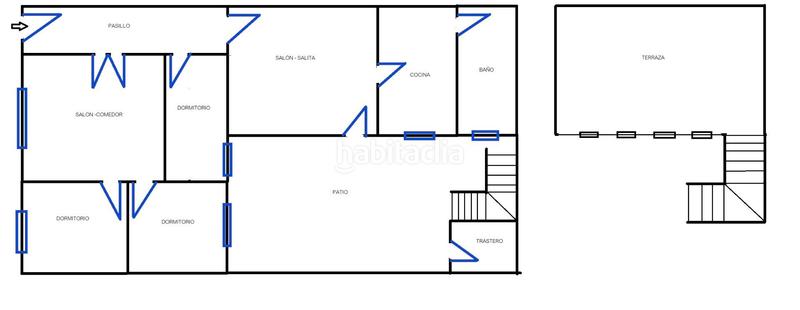 Foto 4a2e1347-acfc-4ed3-8e3b-a479cb0f4274. Casa en calle goya 40 casa zona goya en Centro Puertollano