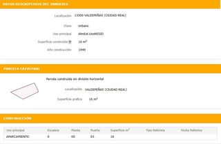 Aparcament cotxe a Valdepeñas