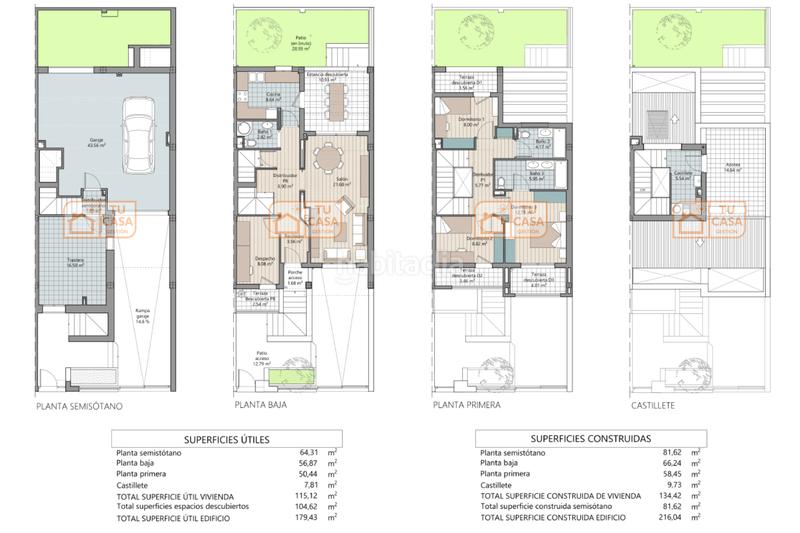 Foto 4ff4a257-0e6f-43ff-bbae-4210c88a9fae. Maison jumelée avec chauffage parking dans Montesol - Mejostilla Cáceres