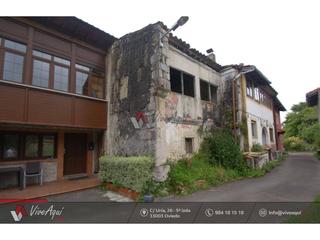 Casa adossada a Cué-San Roque-Andrín. Casa para reformar con anteproyecto a menos de cinco kilómetros