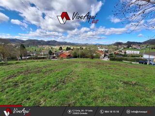 Terreny residencial a Sariego. Parcela edificable de 676 m2 situada a 5 minutos de pola de sier