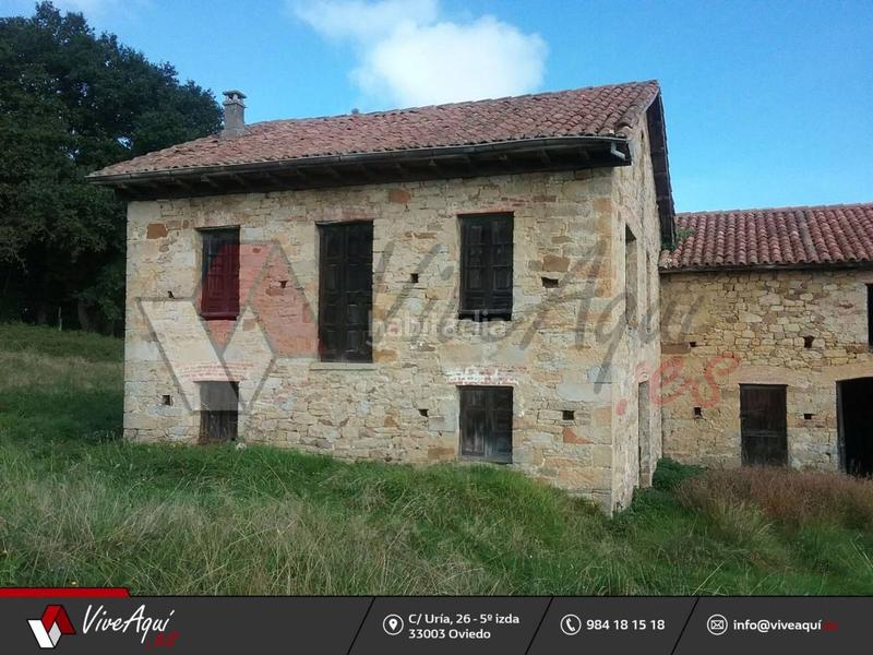 Foto aa7b67e2-4475-49f2-9ca9-804ae11bb4ac. Casa caserio de 45.449 m2 de parcela con 2 edificaciones para reformar a su gusto, que suman unos 300m2. en Villaviciosa