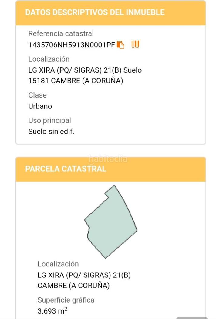 Xira 24 Terreno residencial Cambre