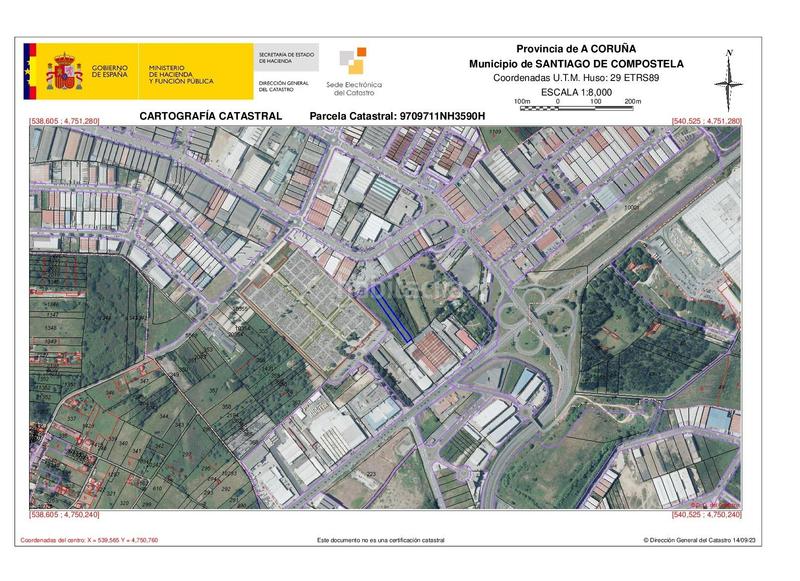 Foto 96e7579d-b73c-42b0-8422-c09f7967eec6. Terreno residencial parcela urbana en santiago en Santiago de Compostela