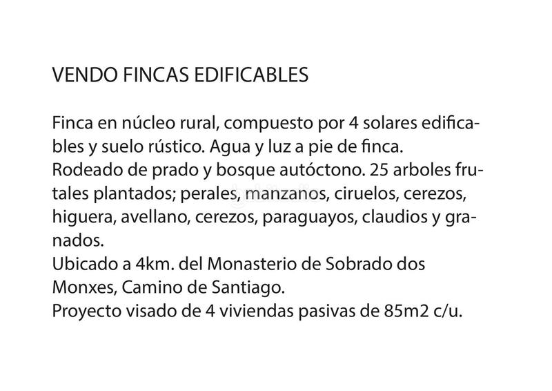 Foto 01efa29f-733e-4a1e-94f8-485baba44ae3. Terreno residencial solar en venta dos monxes en Sobrado