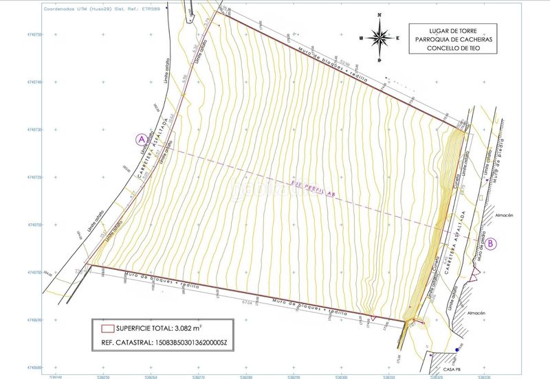 Foto 06c092af-36bd-41c1-8741-21e801950850. Terreno residencial parcela edificable en cacheiras en Teo