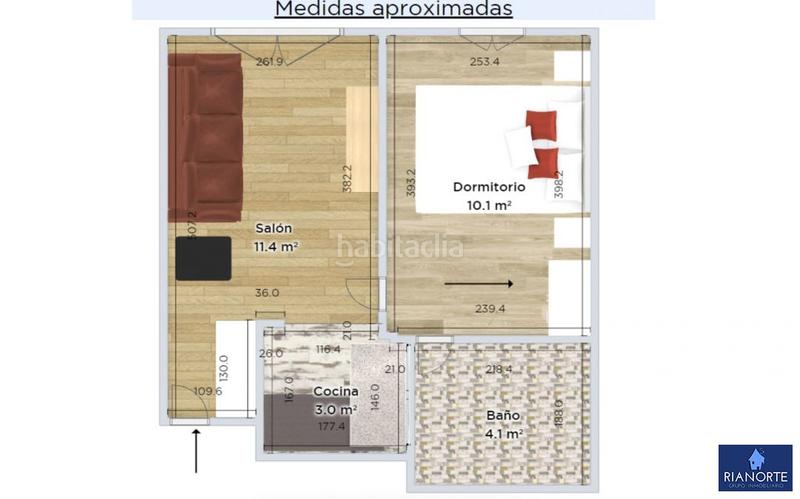 Foto 7b9c71d0-63cb-41c3-9143-2ddac857d80c. Appartement mit heizung in Luanco-Aramar-Antromero Gozón