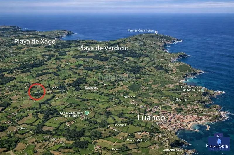 Foto 7c906c39-5af4-47b9-bc55-0cc84fabedd7. Casa amb calefacció aparcament a Verdicio-Bañugues-Cabo Peña Gozón