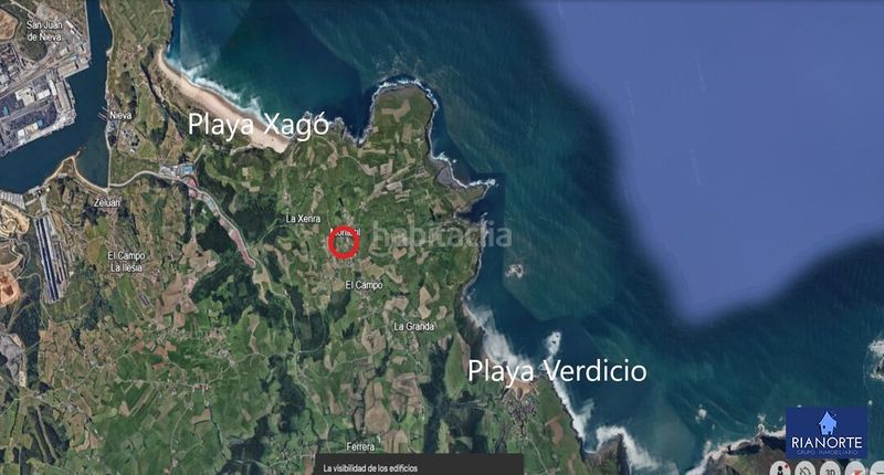 Foto f3e0e3f1-3a96-4cd6-8983-6602a1e1b9a5. Terreny residencial a Verdicio-Bañugues-Cabo Peña Gozón