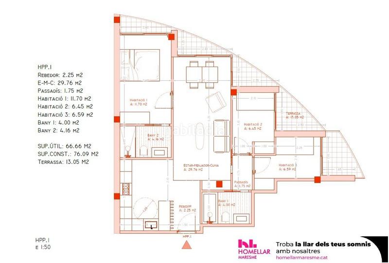 Foto 3e154aa1-bcf9-4a3d-a673-59f1bf7c5592. Appartement avec chauffage dans Calella