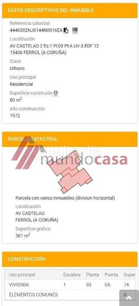 Foto 3f2c425f-e83e-4e3e-86e9-dae95691de09. Piso en castelao 2 en Caranza Ferrol