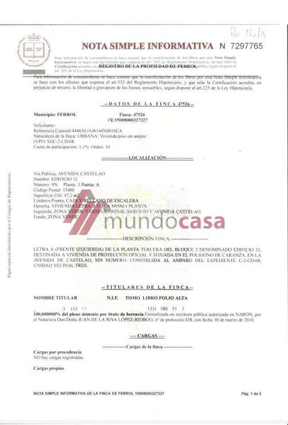 Foto 9bd5a2f8-eb25-4a2e-a1dc-d4e94763d9a0. Piso en castelao 2 en Caranza Ferrol