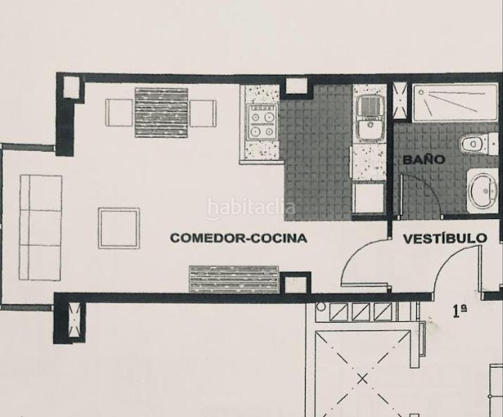 Foto a85782e9-ab58-43d7-8df7-2115306de939. Rent studio with heating in Vila de Gràcia Barcelona