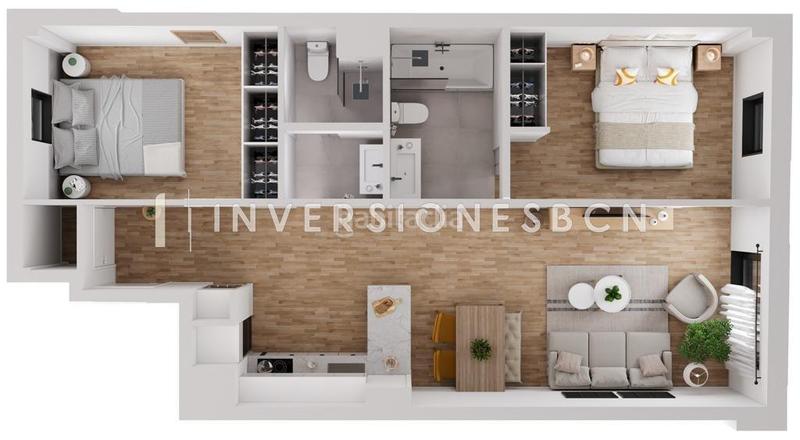 Foto da92dfa0-858d-43c3-812e-2a916eef946f. Lloguer pis amb calefacció piscina a Poblenou Barcelona