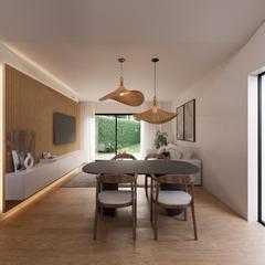 Casa  De catalunya. Casa de obra nueva en canyelles, las palmeras diseño, confort y