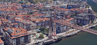 Pis a Las Arenas. Gran vivienda soleada con vistas al puente colgante