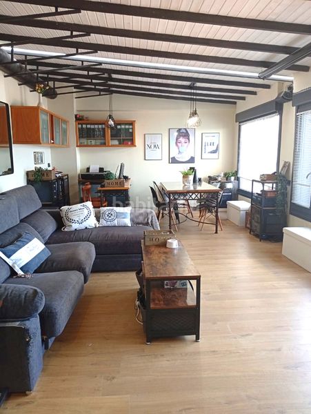 Foto 71a27829-0630-40fb-abc4-ad6986d118eb. Àtic amb xemeneia calefacció piscina a Larrea - San Juan de Dios - Peñota Santurtzi