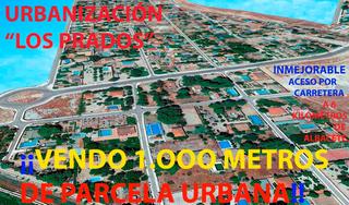 Terreny residencial a Pedanías - Extrarradio. ?	parcela de 1.000 metros  muy bien ubicada, con entrada y salid