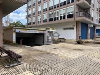 Autoparkplatz in Posío