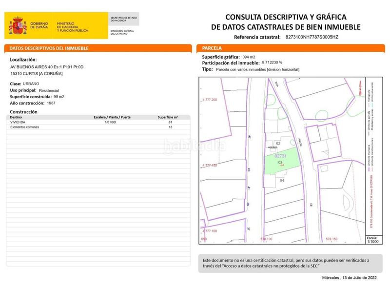 Foto 843f27c7-e76a-4d89-bc9a-717e271835f3. Pis a calle avenida buenos aires 40 a Curtis