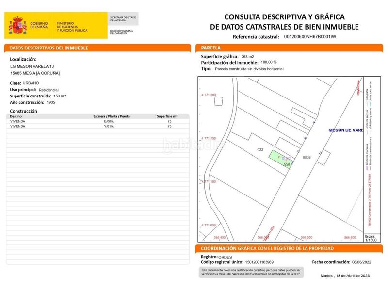 Foto 1b38e3f8-fe39-4b83-a711-e964f7a452f8. House in calle lugar meson varela 13 in Mesía