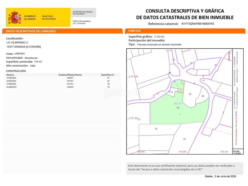 Foto 073aa398-ea20-49b9-b4e1-03613b083332. Casa a Aranga