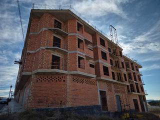 Edificio en Avenida de levante 58. Obra en construcción- chinchilla de montearagón