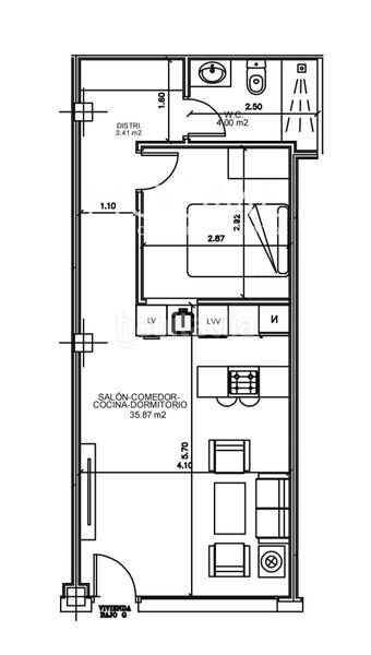 Foto fcb9d2e7-c7b3-4005-8b71-236d5074c6a2. Pis amb calefacció a Rosas - Musas Madrid