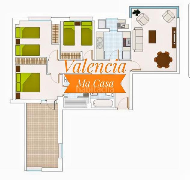 Foto 1a6ab390-5b48-42a5-aac5-8e6a31a7f42c. Lloguer pis amb calefacció a Beteró Valencia