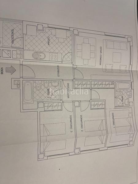 Foto dfc80d47-c141-4e39-89fd-e7b7cb039259. Etagenwohnung mit heizung parking pool in Valdebernardo-Valderribas Madrid