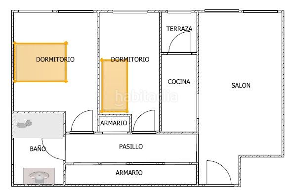 Foto b3e88aa8-e260-4c63-a622-24c1c3f96e99. Pis amb calefacció aparcament a Palomeras Bajas Madrid