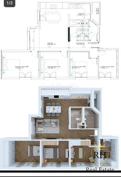 Foto c43cdbfc-575f-470c-bee4-872dcc62ceba. Pis a Camp D´en Serralta Palma de Mallorca