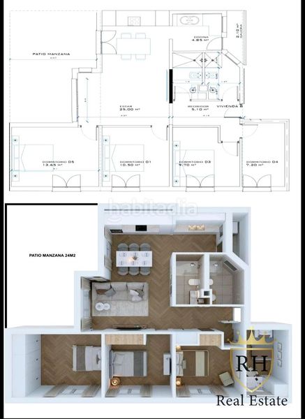 Foto f99f5ee0-ec5b-4781-a6d2-f5b98eee5892. Pis a Camp D´en Serralta Palma de Mallorca