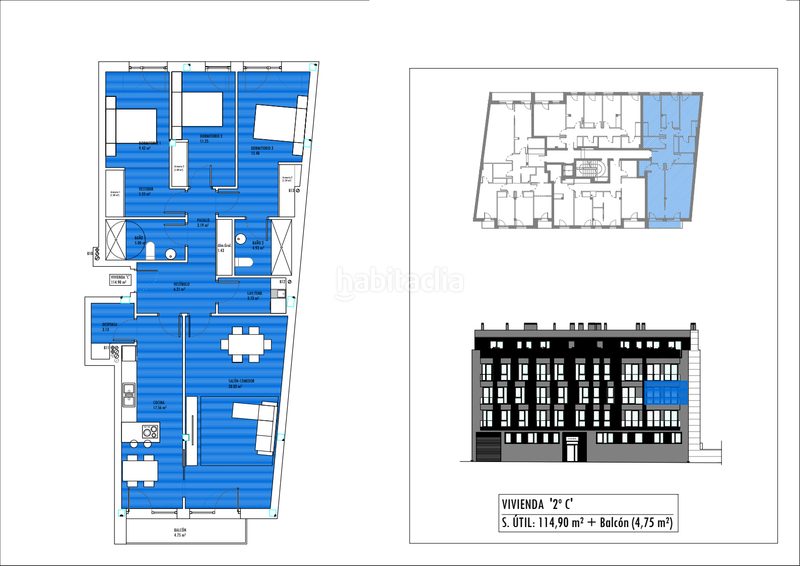 Foto 07d0244d-5d50-40ce-9d27-b47e70df4761. Appartamento con parcheggio in San Roque - As Fontiñas Lugo